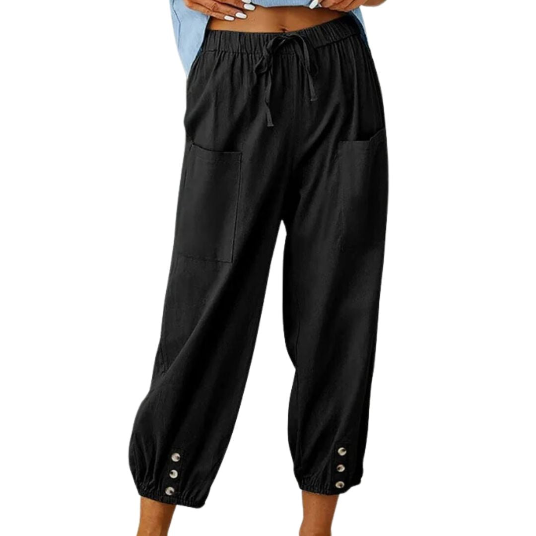 Dames Broek Stijlvol Ademend Comfortabele Zomerkleding