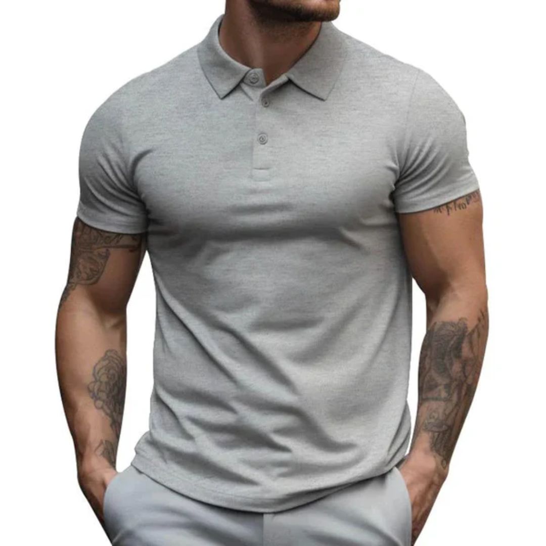Poloshirt Mannen Comfortabel en Stijlvol - Mode Vibes