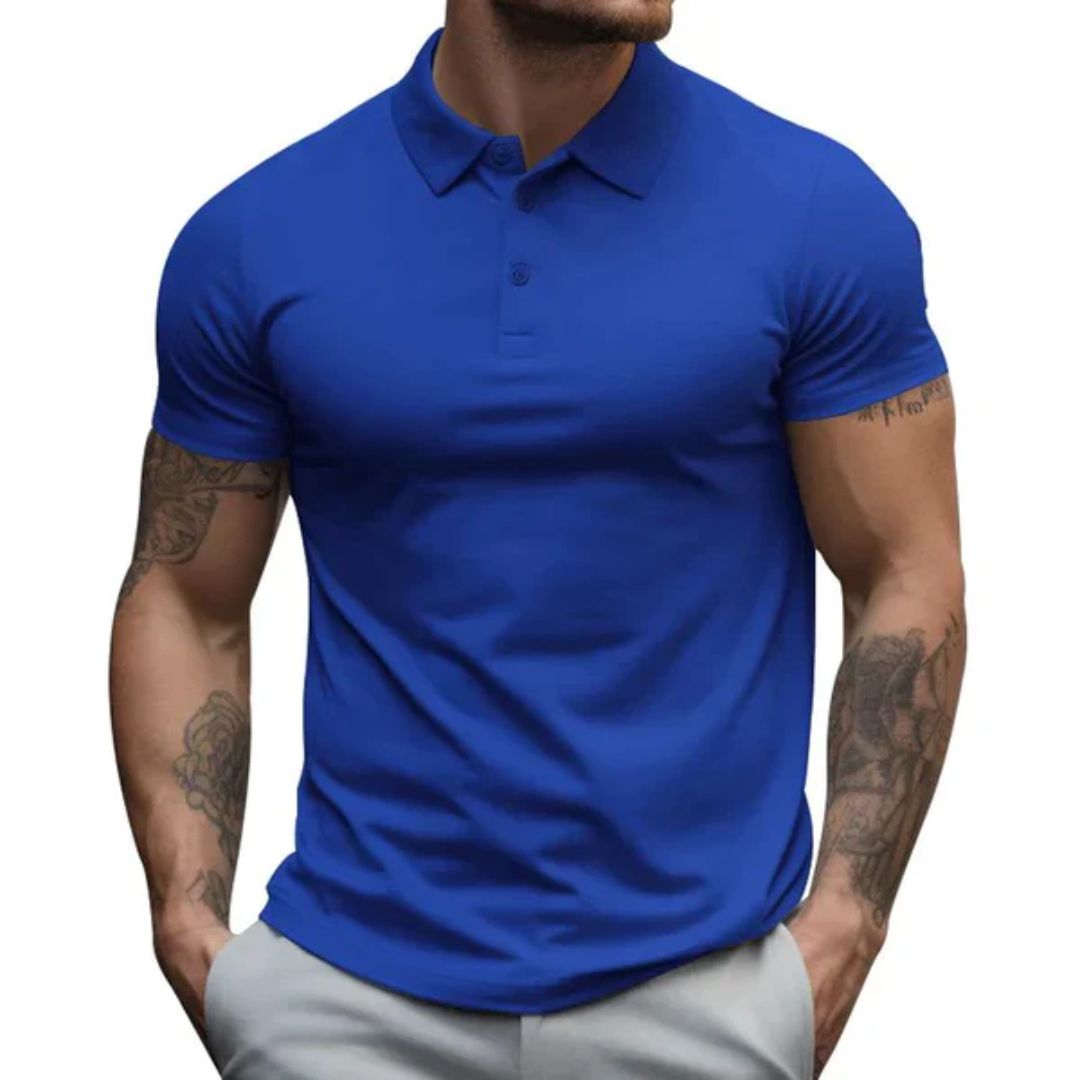 Poloshirt Mannen Comfortabel en Stijlvol