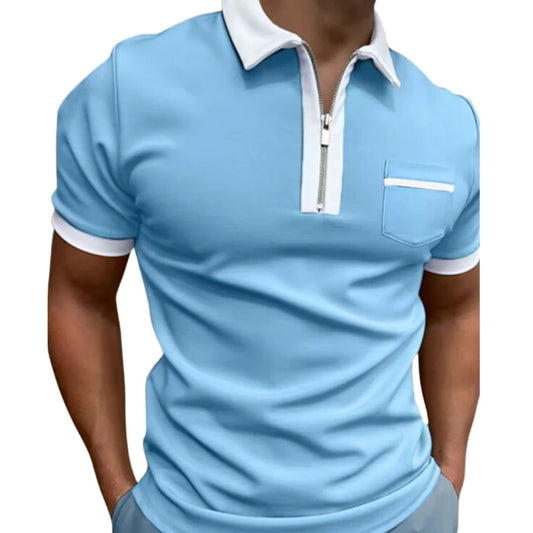 Polo Shirt Mannen Stijlvol Veelzijdig - Mode Vibes