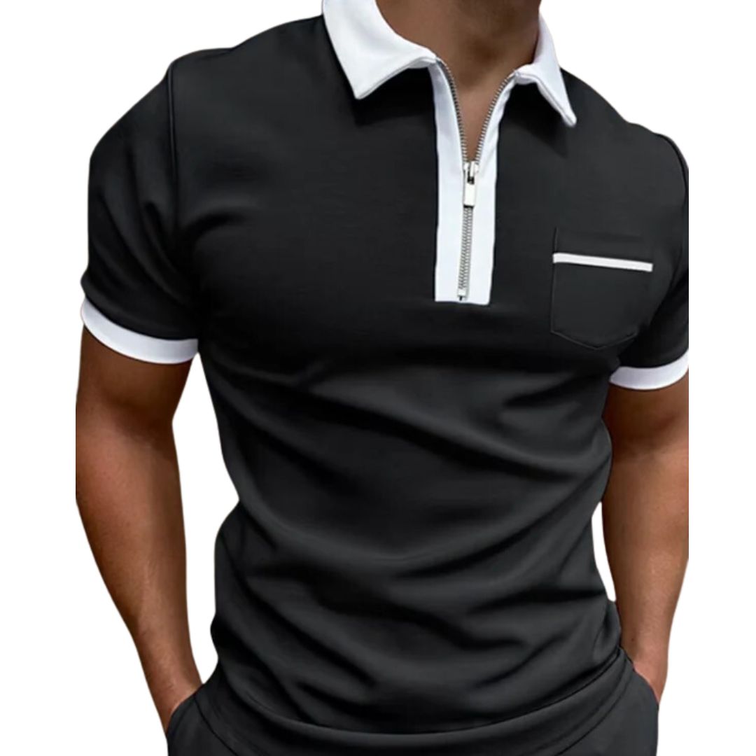 Polo Shirt Mannen Stijlvol Veelzijdig