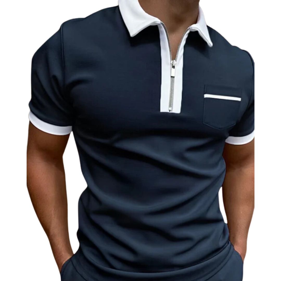 Polo Shirt Mannen Stijlvol Veelzijdig