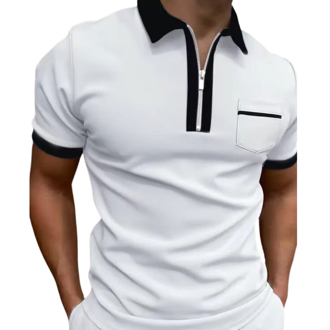 Polo Shirt Mannen Stijlvol Veelzijdig
