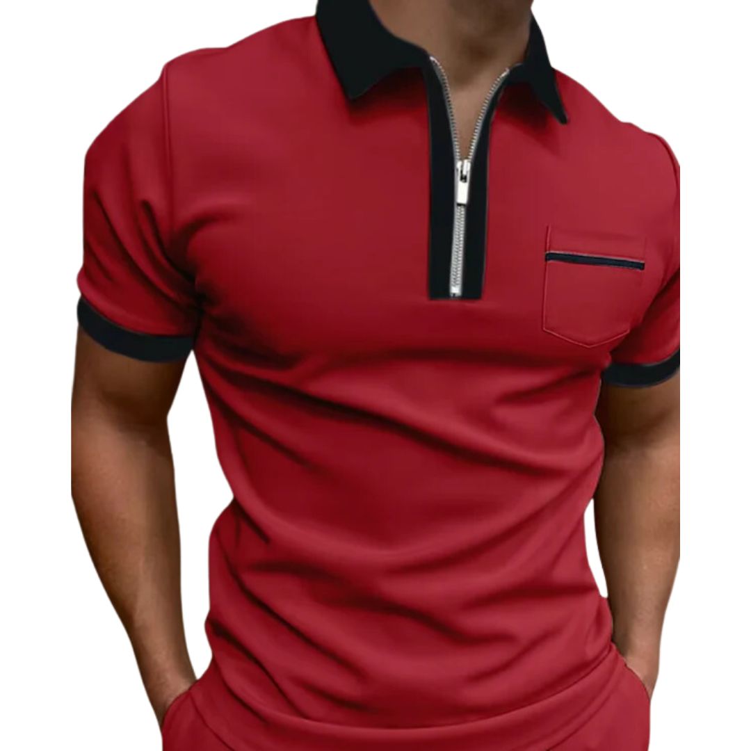 Polo Shirt Mannen Stijlvol Veelzijdig