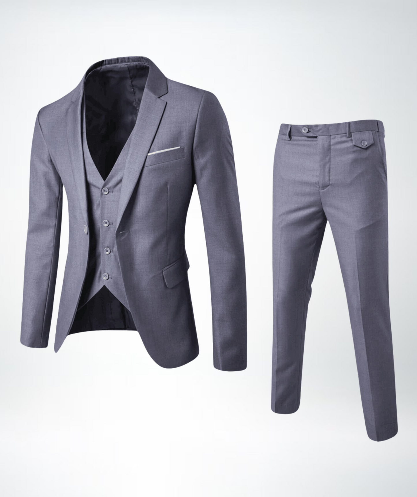 Heren Driedelig Pak Formal Business Stijl