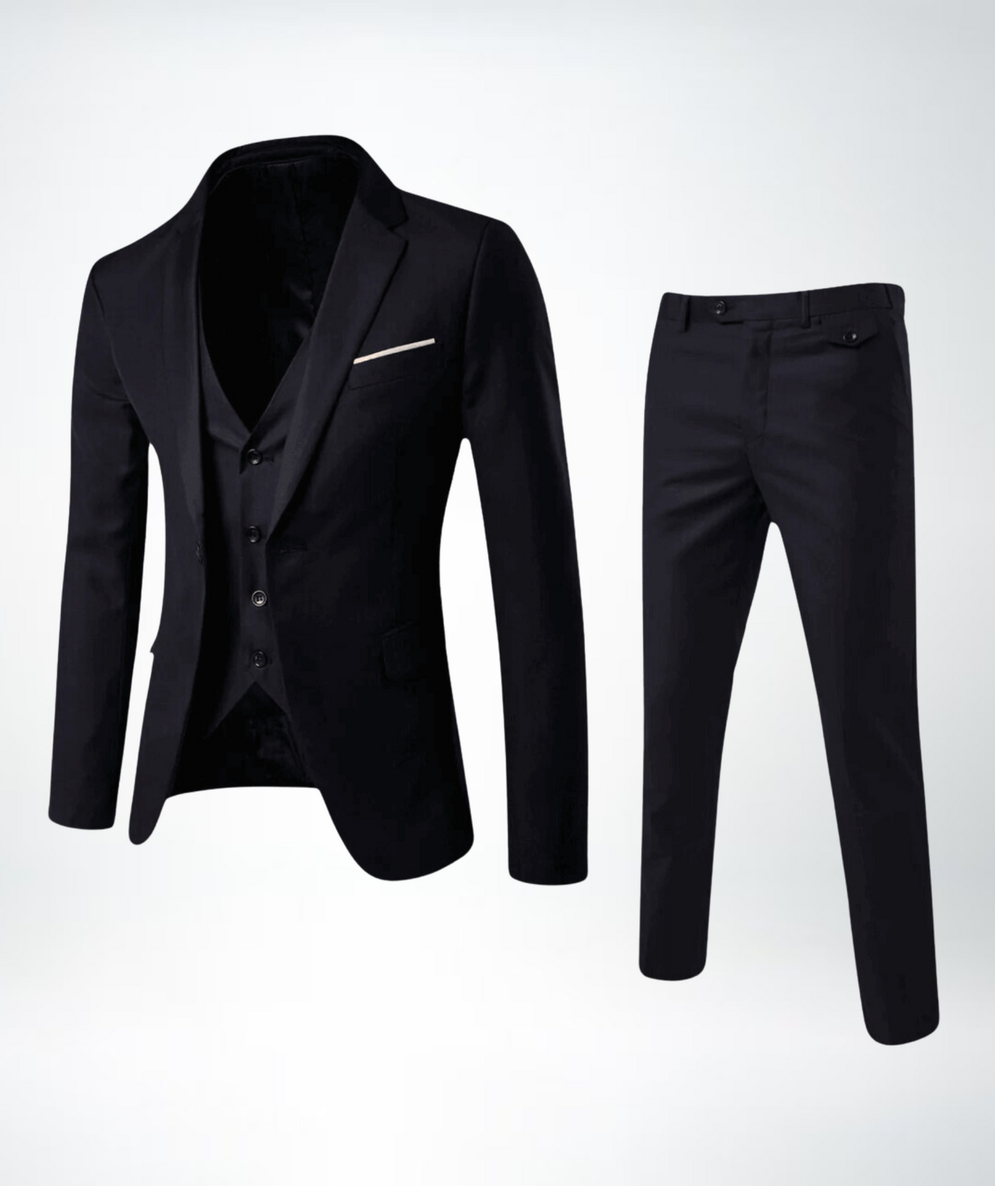 Heren Driedelig Pak Formal Business Stijl