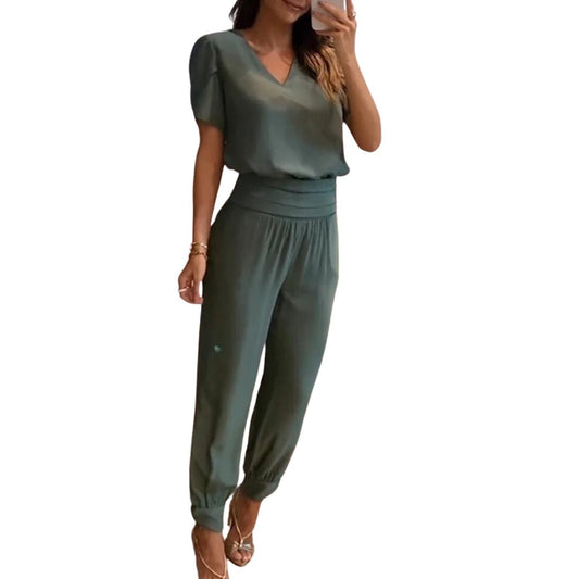 Trendy Kledingset voor Vrouwen Comfortabel en Stijlvol - Mode Vibes