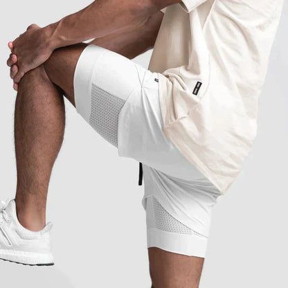 Carl Short Broek Sportief Comfortabele Fit
