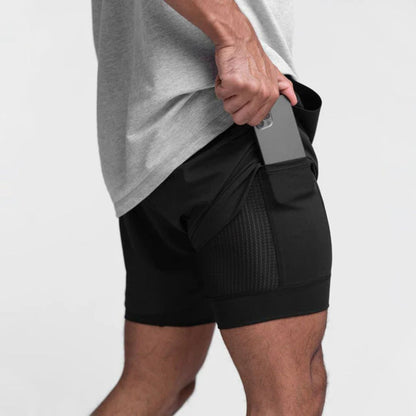 Carl Short Broek Sportief Comfortabele Fit