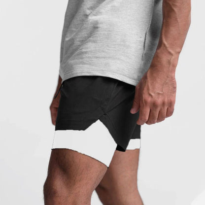 Carl Short Broek Sportief Comfortabele Fit