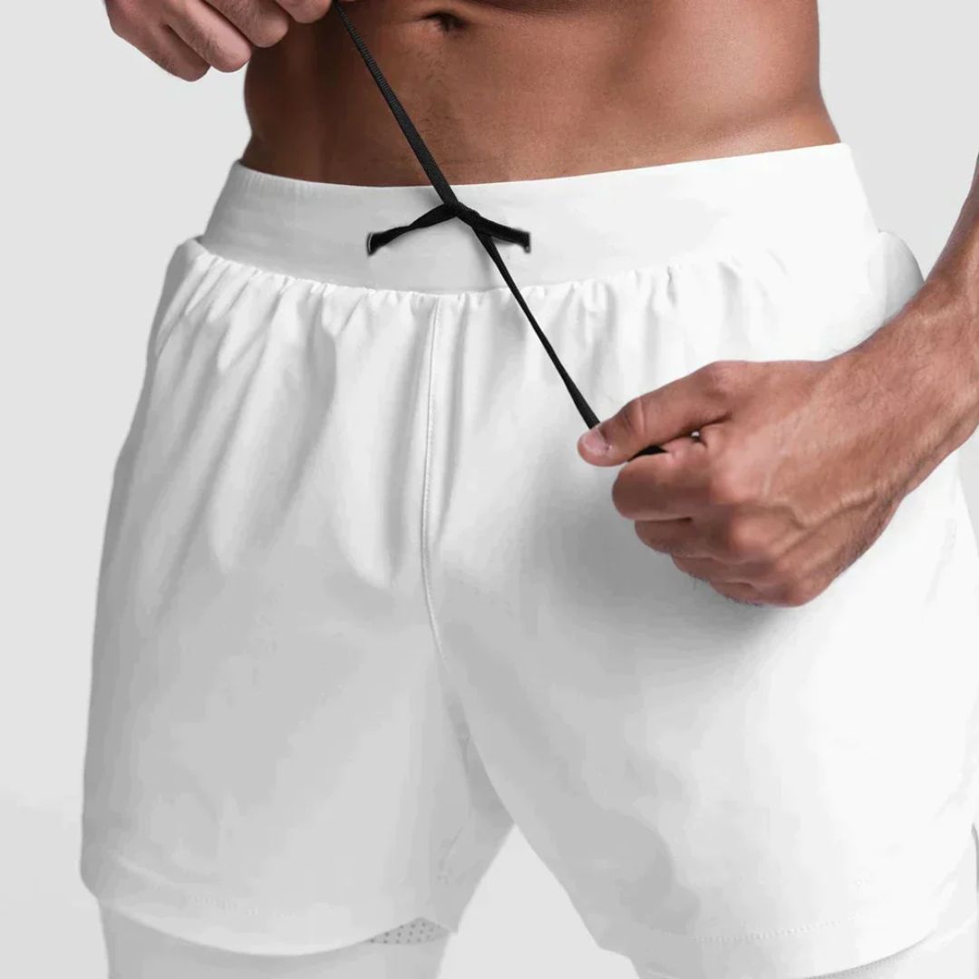 Carl Short Broek Sportief Comfortabele Fit