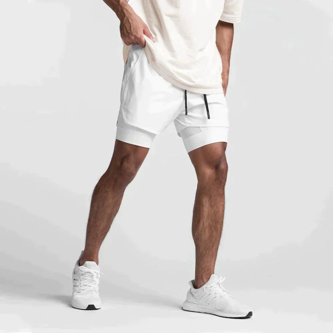 Carl Short Broek Sportief Comfortabele Fit