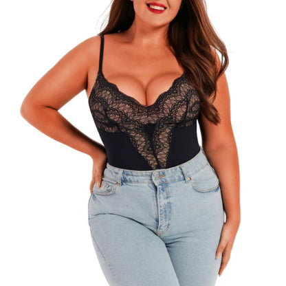 Stijlvolle Kant Bodysuit voor Vrouw