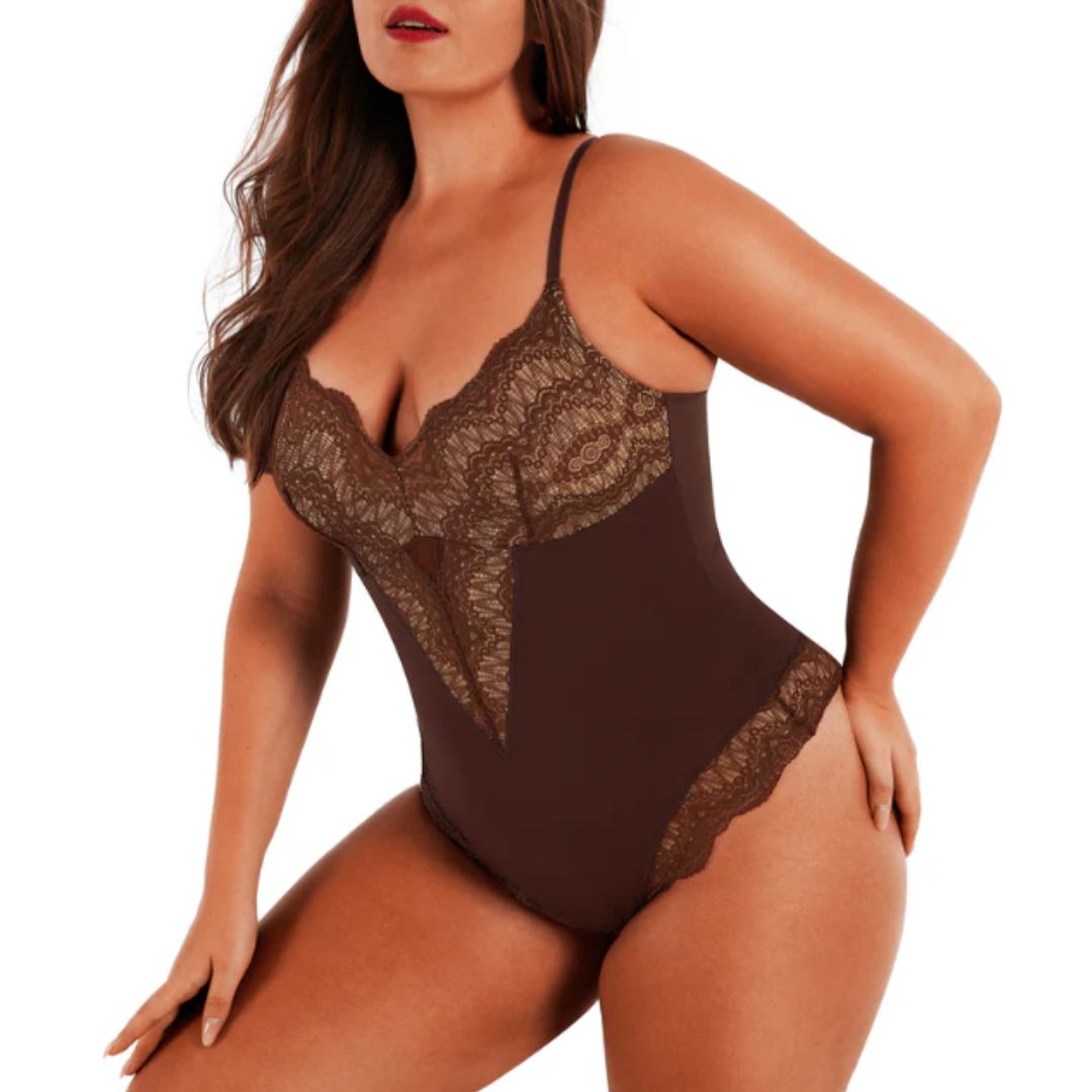 Stijlvolle Kant Bodysuit voor Vrouw