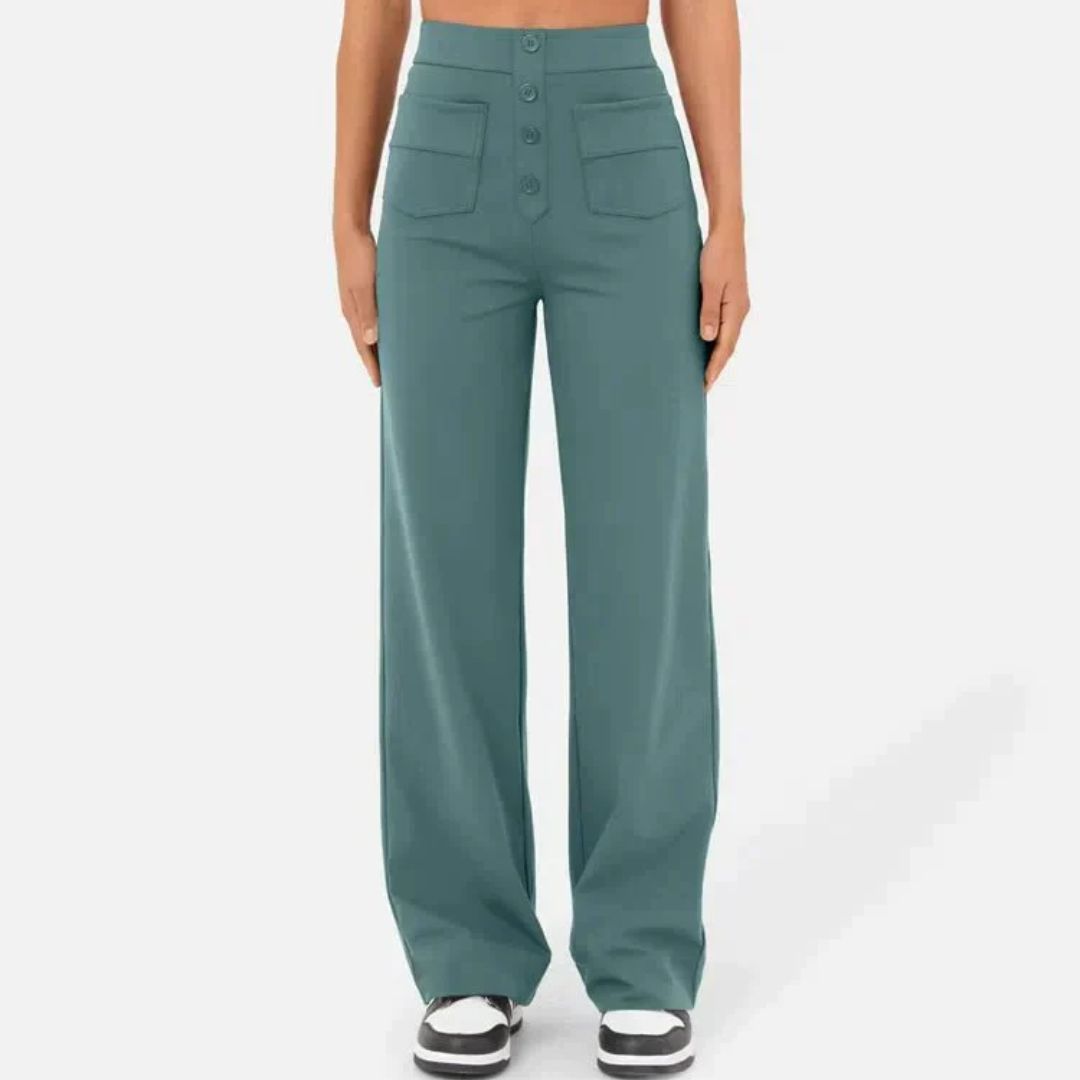 Casuele Broek voor Vrouwen Comfortabel Zitten - Mode Vibes