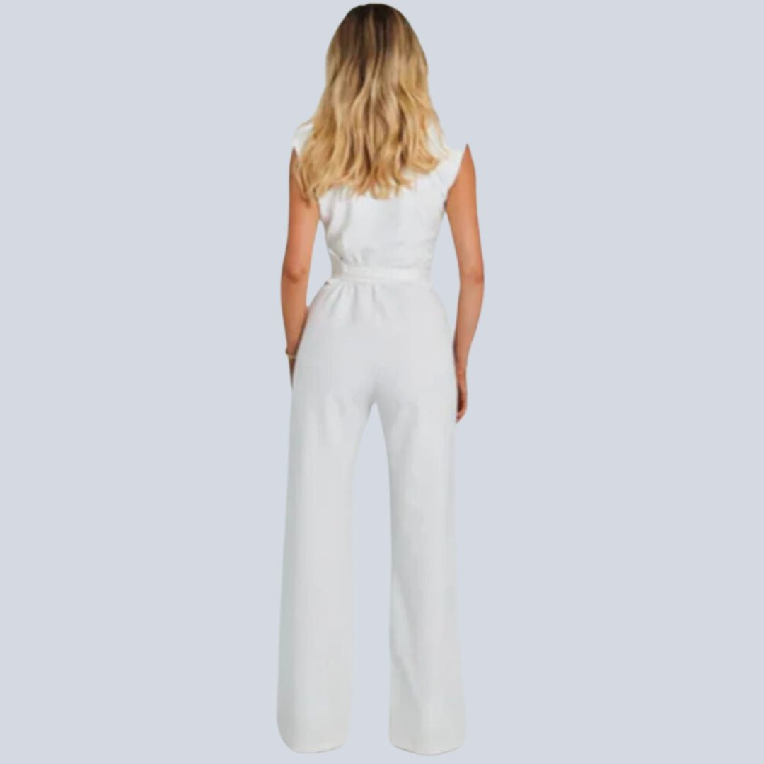 Jumpsuit Vrouw Zwart Comfortabel Stijlvol