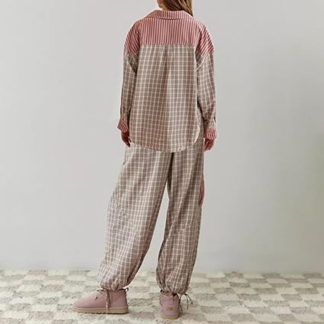 Vrouwelijke Pyjama Comfortabel Casual Mode