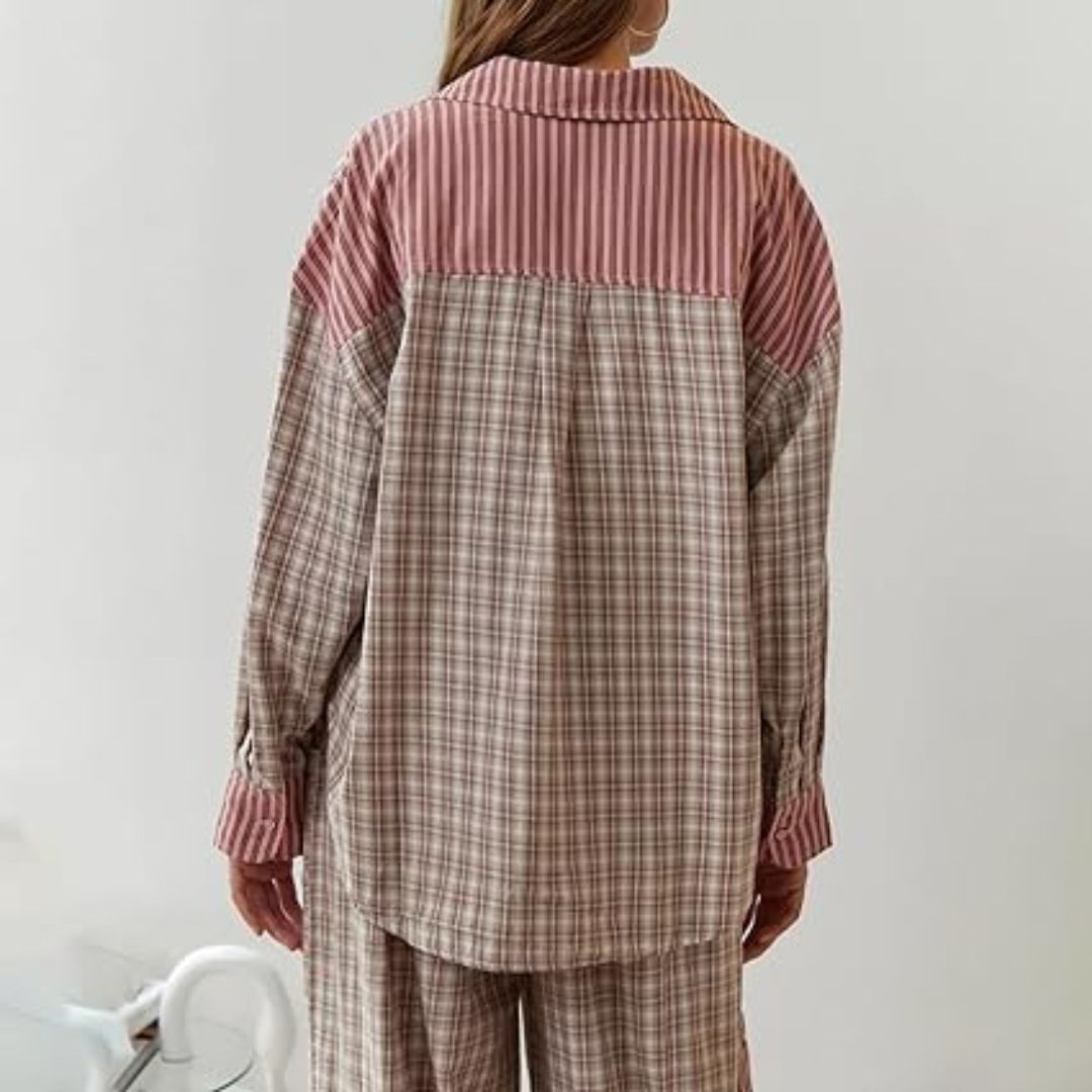 Vrouwelijke Pyjama Comfortabel Casual Mode