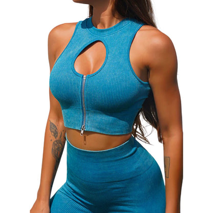 Vrouwelijke Gym Outfit Comfortabel en Stijlvol Sportkleding