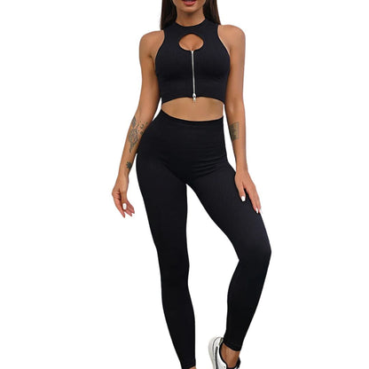 Vrouwelijke Gym Outfit Comfortabel en Stijlvol Sportkleding