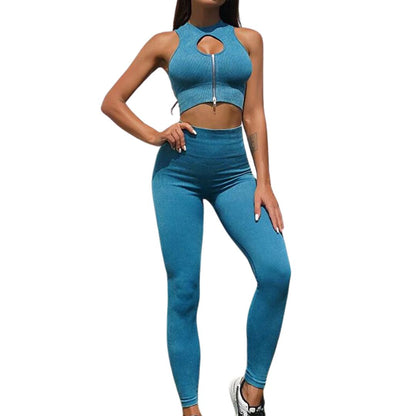 Vrouwelijke Gym Outfit Comfortabel en Stijlvol Sportkleding