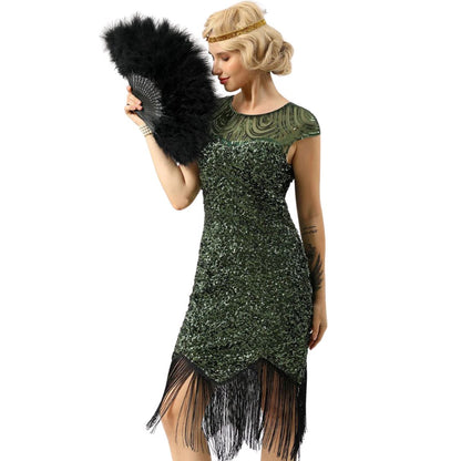 Art Deco Jurk Jaren 20 Stijl Glitter
