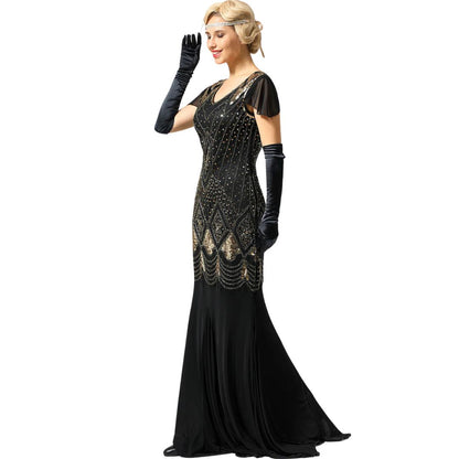 Retro Jurk 20s Stijl Glamoureus Dameskleding
