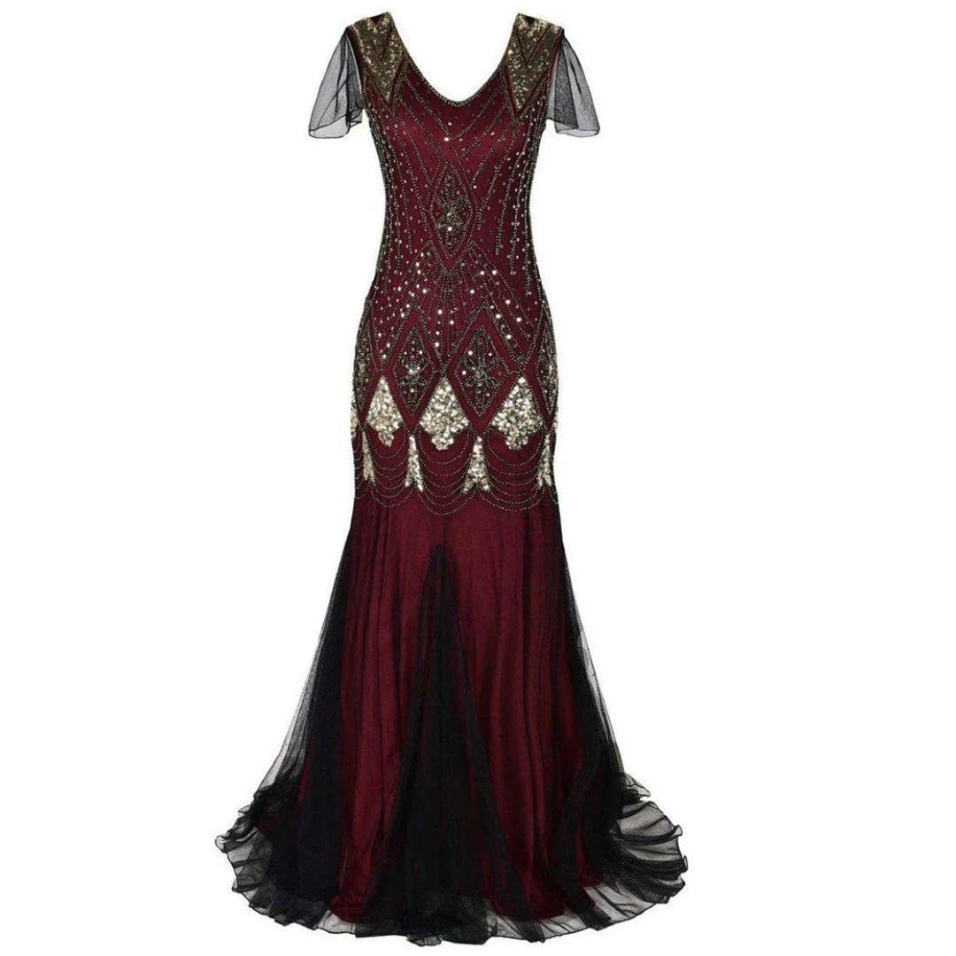 Retro Jurk 20s Stijl Glamoureus Dameskleding