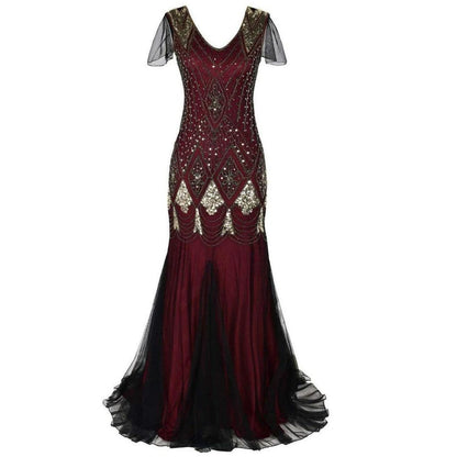 Retro Jurk 20s Stijl Glamoureus Dameskleding