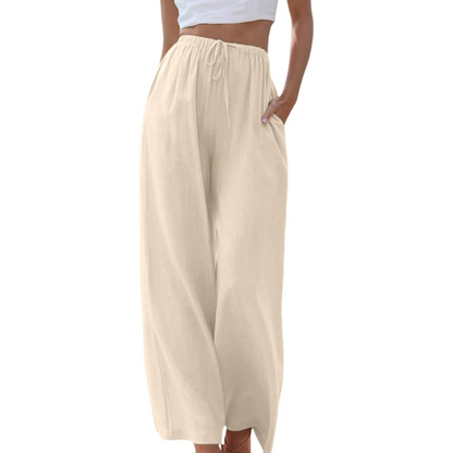 Luxora Elegante Katoen Linnen Broek
