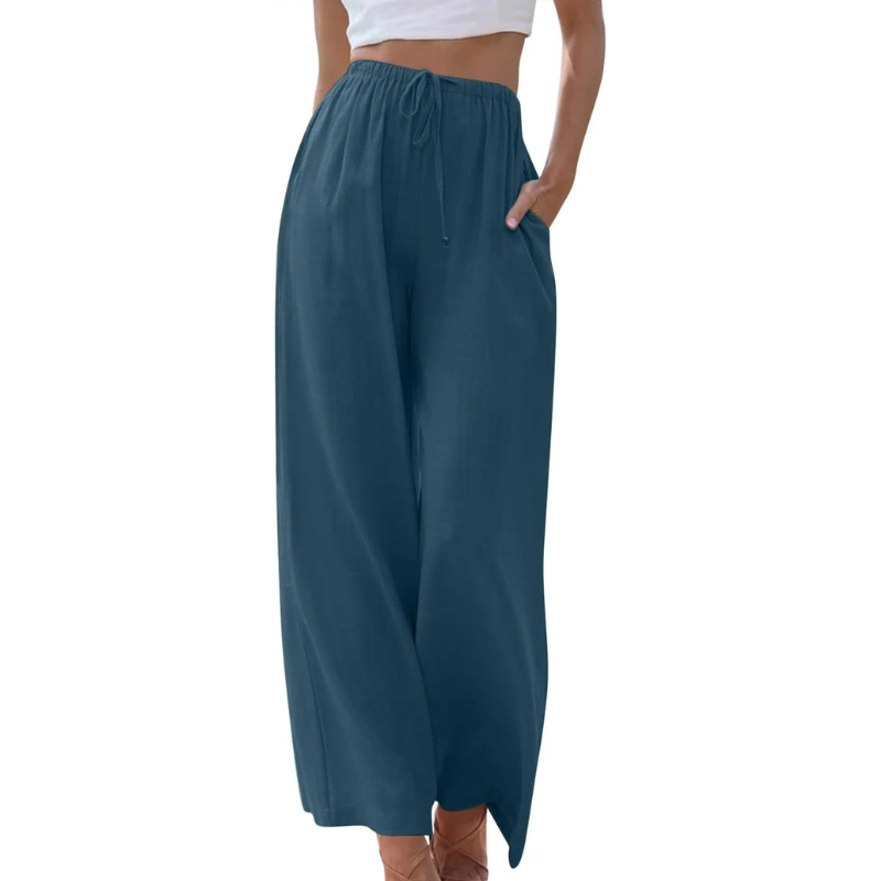 Luxora Elegante Katoen Linnen Broek