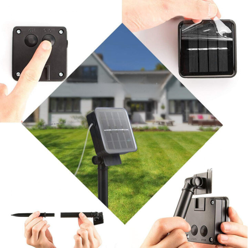Solar Lichtslingers Waterdicht Marokkaans Design