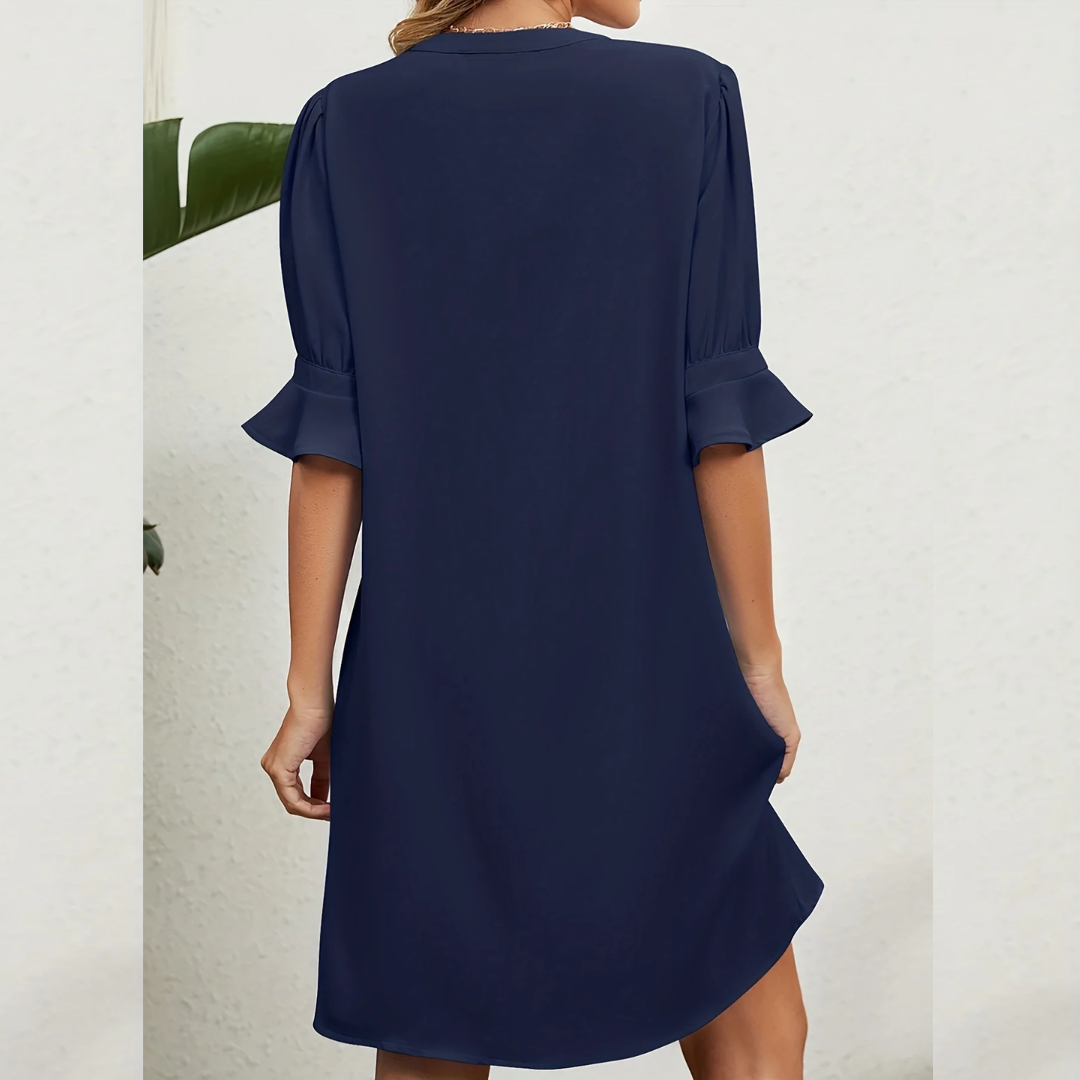 Luxe Jurk Aurora - Zomerse Vrouwenjurk Casual Stijl