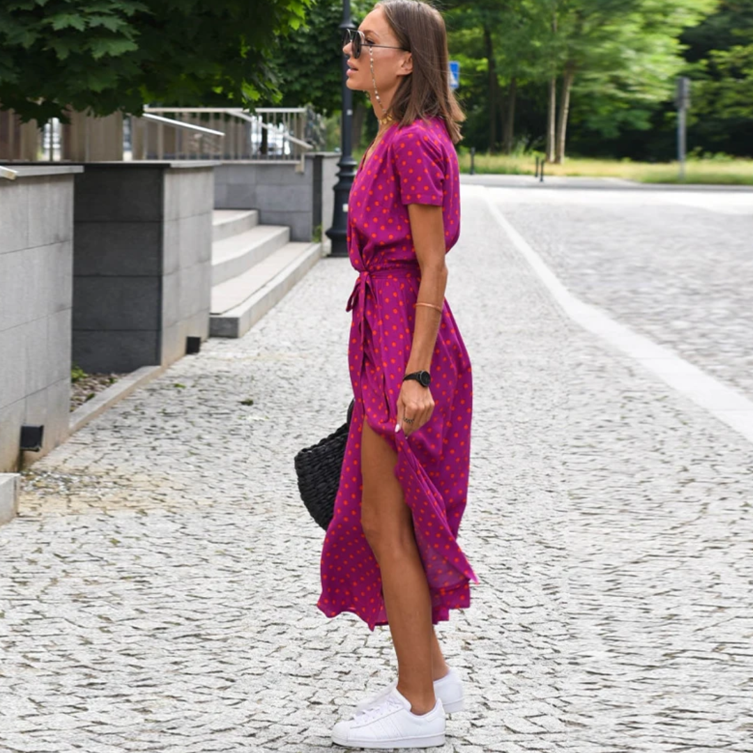 Zomerjurk Avery Luchtige Vrouwenjurk Zomerse Stijl