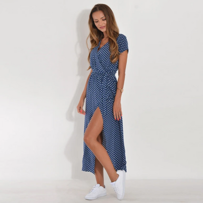 Zomerjurk Avery Luchtige Vrouwenjurk Zomerse Stijl - Mode Vibes