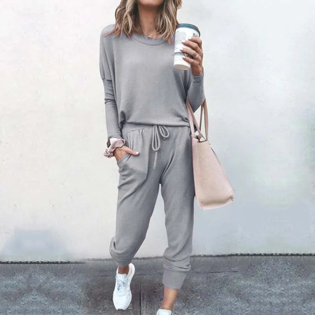 Dames Trainingspak Oversized Sportief Comfortabel