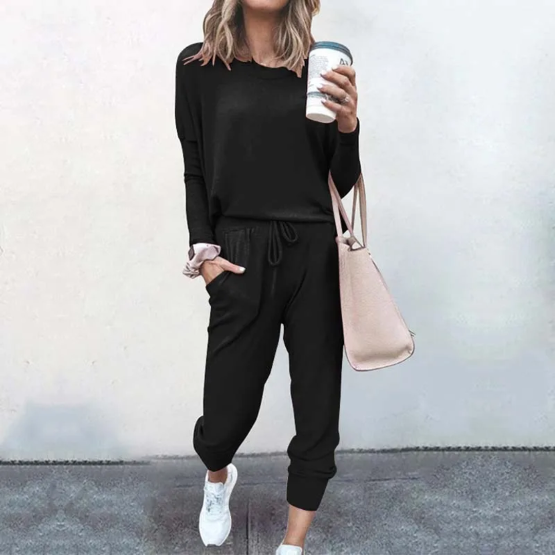 Dames Trainingspak Oversized Sportief Comfortabel