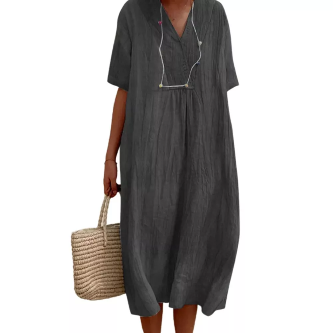 Losse Zomerjurk Vrouwelijk Comfortabel Jurk Lucia