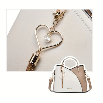 Stijlvolle Dameshandtas Luxe Lederen Design