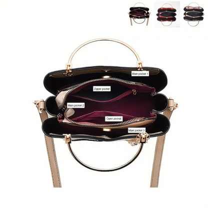 Stijlvolle Dameshandtas Luxe Lederen Design