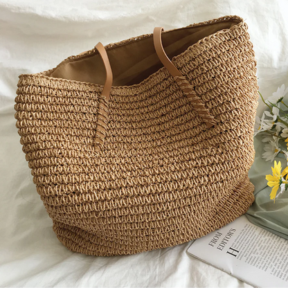 Grote Handtas met Stevige Schouderriem voor Dames - Mode Vibes