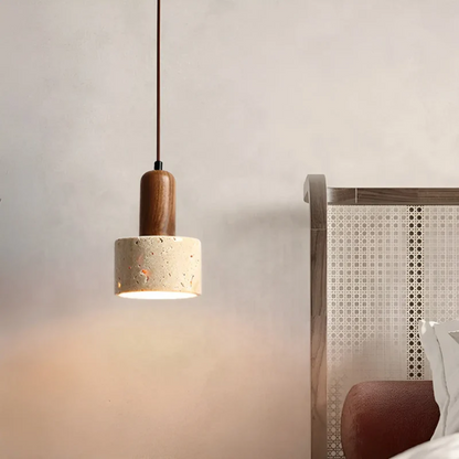Wabi-Sabi Plafondlamp Japans Design Zacht Licht