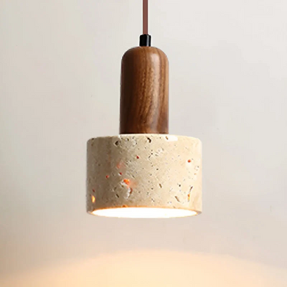 Wabi-Sabi Plafondlamp Japans Design Zacht Licht