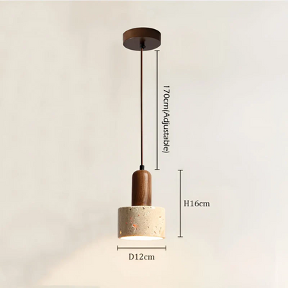 Wabi-Sabi Plafondlamp Japans Design Zacht Licht