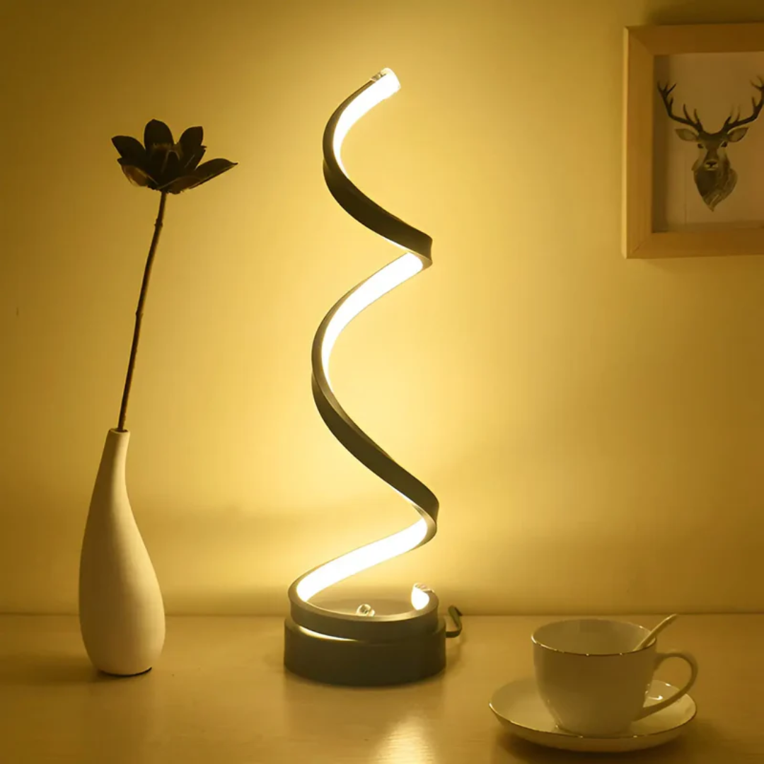 Tafellamp Dimbaar Modern Spiraal Design LumaSpiral