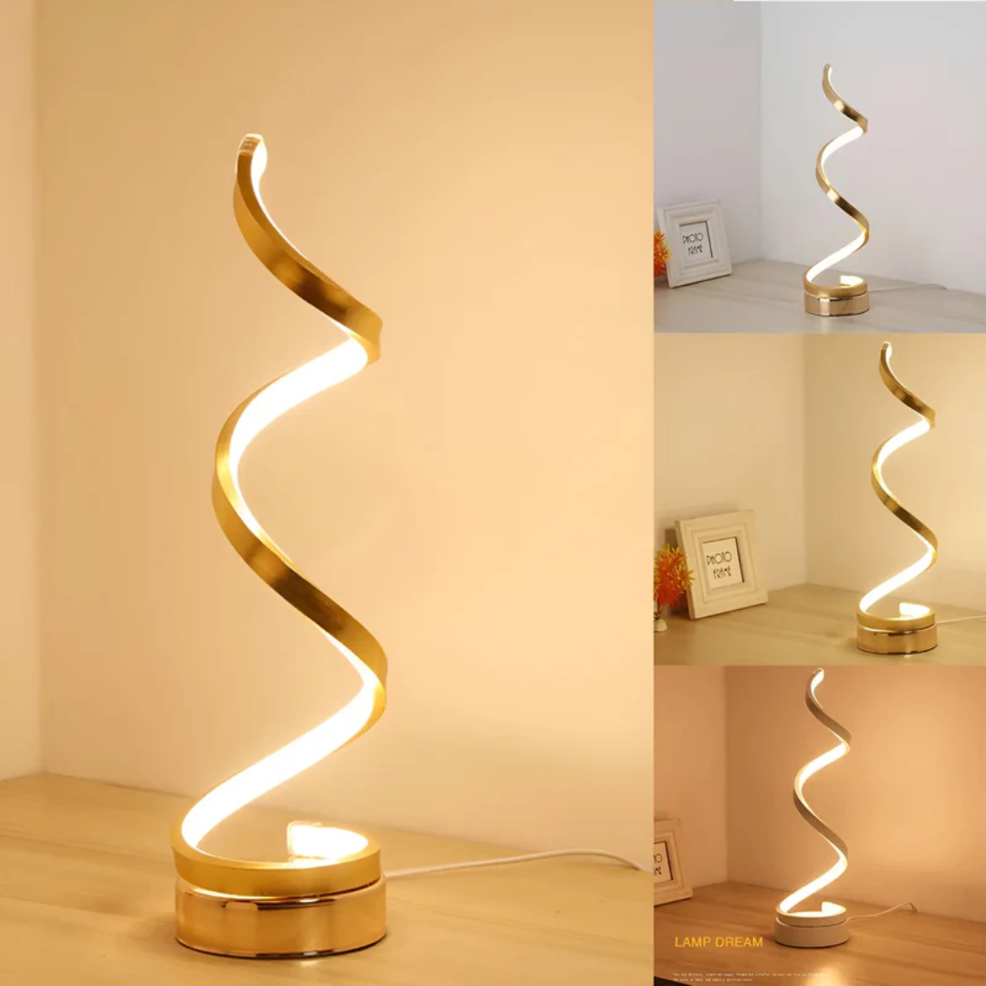 Tafellamp Dimbaar Modern Spiraal Design LumaSpiral