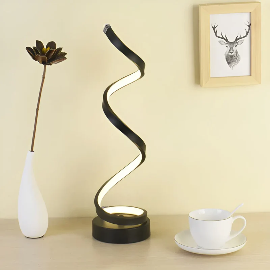 Tafellamp Dimbaar Modern Spiraal Design LumaSpiral
