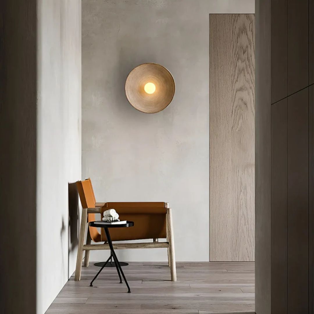 Wandlamp Wabi-Sabi Stijl Zen Glow Design