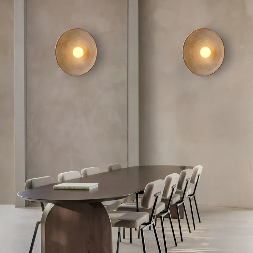Wandlamp Wabi-Sabi Stijl Zen Glow Design