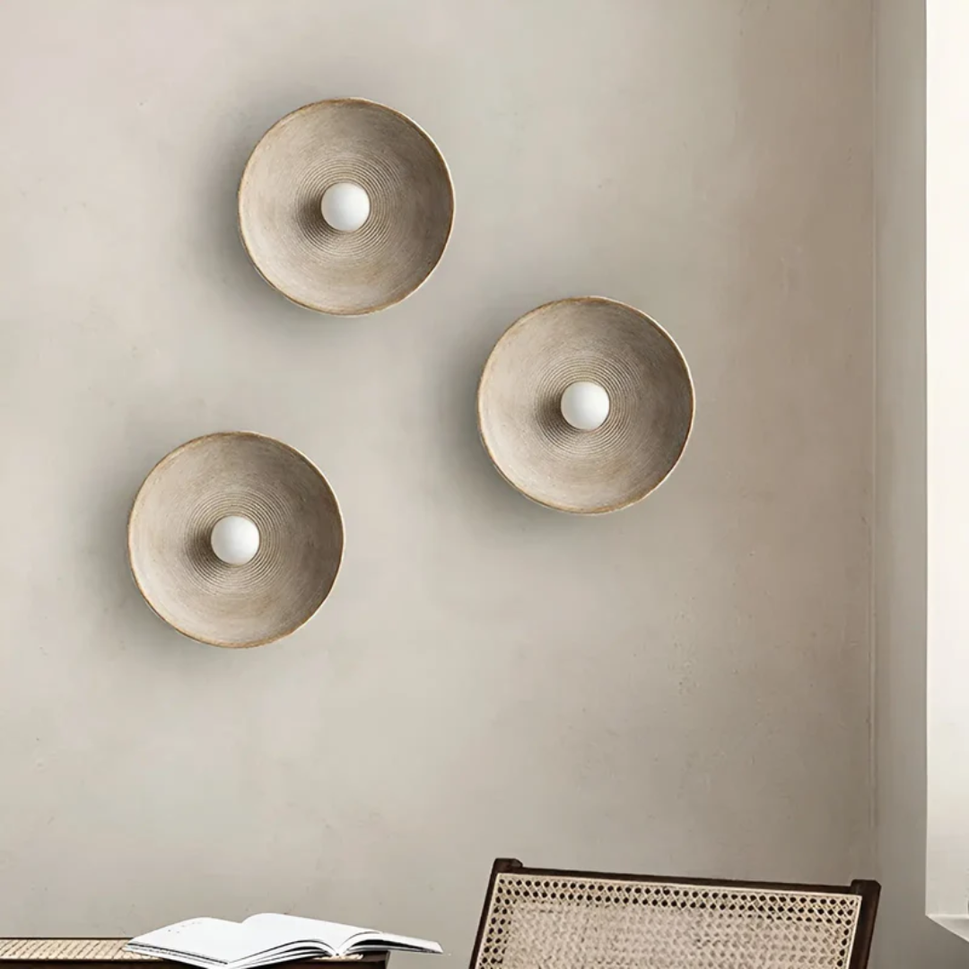 Wandlamp Wabi-Sabi Stijl Zen Glow Design